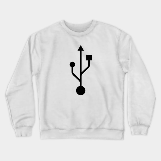 USB Crewneck Sweatshirt by rheyes